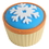 U.S. Toy LM211 Snowflake Cupcake Erasers, Price/Dozen