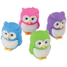 U.S. Toy LM225 Owl Erasers