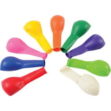 U.S. Toy LT172 Assorted Color Helium Balloons / 9 in.