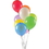 U.S. Toy LT172 Assorted Color Helium Balloons / 9 in., Price/Gross