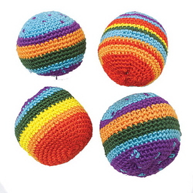 U.S. Toy MU222 Rainbow Kickballs