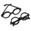 U.S. Toy MU521 Round Black Frame Wizard Glasses, Price/Dozen