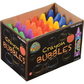 U.S. Toy MU974 Crayon Bubbles - 24 Pieces