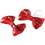 U.S. Toy OD410 Red Sequin Bowtie, Price/Piece