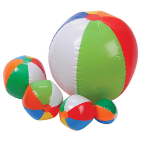 U.S. Toy SA133 Traditional Beachball Assort / 12 Pc