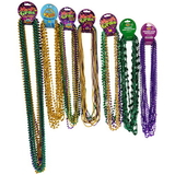 U.S. Toy SA163 U.S. Toy Mardi Gras Bead Necklaces Assortment for Parties & Pretend Play / 504 pcs.
