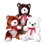 U.S. Toy SB321 Stuffed Teddy Bears with Red Ribbons, Price/Dozen