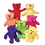 U.S. Toy SB414 Plush Neon Bean Bag Teddy Bears, Price/Dozen