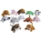 U.S. Toy SB428 Small Sitting Stuffed Animal Assortment, Price/Dozen