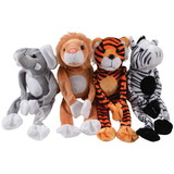 U.S. Toy SB463 Plush Hanging Wild Safari Animals