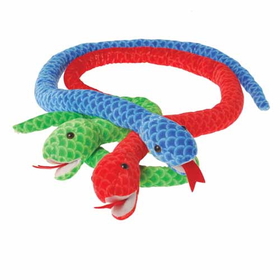 U.S. Toy SB600 Jumbo Plush Scaly Snakes
