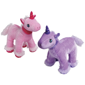 U.S. Toy SB644 Pink & Purple Plush Unicorns