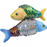 U.S. Toy SB680 Reverse Sequins Plush Fish