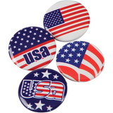 U.S. Toy US43 USA Buttons / 24-pc