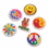 U.S. Toy VL117 Retro Puffy Stickers / 72-Pc, Price/Pack