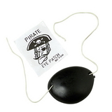 U.S. Toy VL14 Black Pirate Eye Patches - 36 Pieces