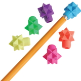 U.S. Toy VL190 Star Eraser Pencil Tops / 48-Pc