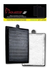 Aquatop AT02054 Pfe-9 Replacement Filter Pad, 2-Pack