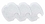 Aquatop AT02062 Cf-500 Replacement White Filter Pads, 3-Pack