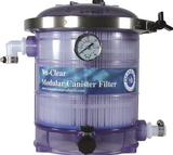 Inland Seas IS00522 Nu-Clear Model 522 Mechanical & Chemical Canister Filter, 100 micron cartridge