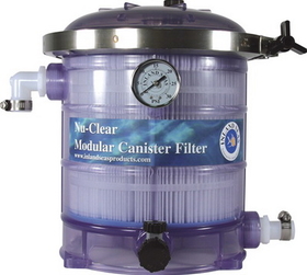 Inland Seas IS00522 Nu-Clear Model 522 Mechanical & Chemical Canister Filter, 100 micron cartridge