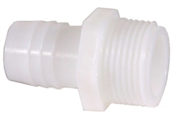 Ocean Clear OC82173 Replacement Nylon Straight Adapter 3/4" MPT x 3/4" Hose Barb (Part # 82173)