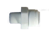 SpectraPure SP40000 Male Push Connector (1/4 inch Tubing x 1/8 inch MPT)