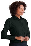 Vantage 1101 Women's Blended Poplin Shirt - Imprinted