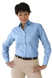 Velocity 1211 Women's Repel & Release Oxford Shirt - Imprinted