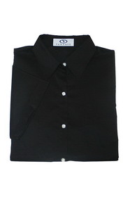 Vantage 1831 Women's Textured Check Short Sleeve Shirt