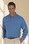 Vantage 2735 Solid Textured Long Sleeve Polo - Imprinted, Price/each