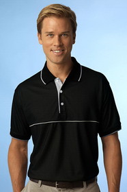 Vansport 2750 Double-Knit Piped Tech Polo