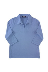 Vantage 2996 Women's Pima Blend 3/4-Sleeve Polo
