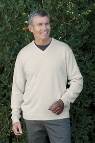 Vantage 8010 Organic Cotton V-Neck Sweater