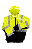 Xtreme Visibility XVSJ24795B Soft Shell Hoodie Jacket