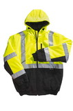 Xtreme Visibility XVSJ32145B Insulated Soft Shell Hoodie Jacket