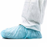 Valutek Polypropylene Shoe Cover Blue 40 Gsm