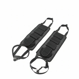 Muka Car Seat Fishing Rod Holder Adjustable Polyester Strap Organizer Fishing Tackle Strap for Vehicles