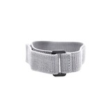 Muka Elastic Hook and Loop Strap Stretch Fastening Band Adjustable Gray Flexible Utility Belt for Bundling and Organizing