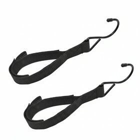 Muka Outdoor Heavy Duty Ice Fishing Storage Hook Multi Purpose Hanger for Camping Tent Hanging Storage Bag Hook Black Iron