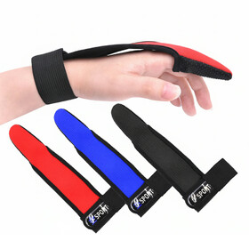 Muka Fishing Finger Stall Neoprene Nylon Strap Single Finger Protector Glove Non Slip for Casting Rod