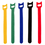 Muka 20 Pcs Reusable Hook and Loop Fastening Cable Ties, 0.47 in x 8 in