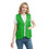 TOPTIE Custom Unisex Work Vest Volunteer Activity Supermarket Uniform Printed Logo Button Up Vest