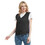 TOPTIE Custom Embroidered Waiter Uniform Unisex Button Vest For Supermarket Clerk & Volunteer