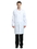 TopTie Unisex White Lab Coat Doctor Nurse Uniform Workwear