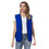 TOPTIE Supermarket Vest / Apron Vest For Clerk Uniform Vest With Zipper Closure, Price/Piece