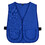 TOPTIE Adult Apron Vest with Trim and Pocket Volunteer Event Smock Mailman Vest