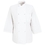 Chef Designs 0402WH 3/4-Sleeve Chef Coat - White, Price/Pcs