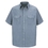 Red Kap SC24LB Short Sleeve Deluxe Western Style Shirt - Light Blue, Price/Pcs