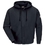 Bulwark Zip-Front Hooded Sweatshirt - Cotton/Spandex Blend - Cat 2 - Seh4
